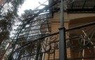 Навес на радиусный балкон Огарево